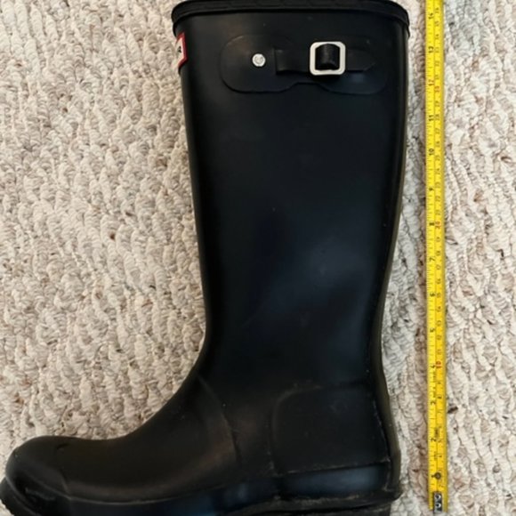 Hunter Classic Rain Boot - Navy Blue (Little Kid/Big Kid) - Picture 7 of 7